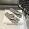 Maison Designer Margiela Slides Flip Flops Summer Sandal MM6 Beach Slide Mens Women Slippers Flat Platform Flateal Shoes Solid Clippers Spinal Slippers