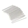 Disposable Flatware Kraft Paper Stick White Lollipop Decorating Solid For Chocolate