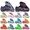 Geschenktas Heren High Top voetballaarzen Ronaldo CR7 Vapores 15 XV Elite FG TNS Cleats Neymar Acc Mbappe Zooms Superfiys 9 voetbalschoenen Outdoor Trainers Botas de Futbol