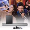 System Binnifa Karaoke Home Theatre Subwoofer Speakers Play 7D DSP Digital Audio Bluetooth 5.0 60Hz Bass Virtual 5.1 Surround Sound