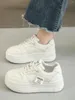 Casual Shoes Women's Sneakers Summer 2024 Woman-Shoes Tennis Female Platform Mesh Heels Roses Trainers Mode Thick Sole Le