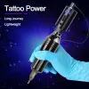 Maschine ED720 LED Digital einstellbare drahtlose Tattoo Netzteil 1500mah RCA -Buchse Tragbarer Batterie -Griffmotor für Tattoo Hine Pen