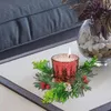 Kerzenhalter, weihnachtliche Votivkerzen, Glashalter, Heimdekoration, schaffen eine Stimmung für Schlafzimmer, Esstisch, Wohnzimmer