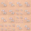 Encantos 60 pcs antigo sier bronze banhado vintage treadle costura hine pingente diy colar pulseira descobertas 20x15mm gota entregar dht90