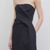 THE ROW – robe longue sans manches pour femmes, tenue de soirée respirante, Style minimaliste, ligne a, nouvelle collection printemps/été 2024