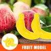 Décoration de fête 20 pièces, ensemble de modèles de petits Fruits simulés, ornement banane Po, décoration de faux Fruits, Simulation de mousse