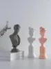 Dekorative Figuren David Kopf Statue Wohnzimmer Dekoration Ornamente Nordic Griechische Göttin Harz Skulptur Home Crafts Geschenke