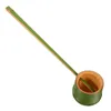 Dinnerware Sets Japanese Tea Ladle Bamboo Water Spoon Dipper Ceremony Tool