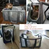 Cat dragers Pet Carrier Breathable Bag voor kleine honden Handtas Transporter Pets draagbare puppy enkele schoudertassen Traval