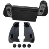 Casos Grips táticos para Nintend Switch Dockable Trigger Handgrip Handheld Shell para Nintendo Switch NS Joycons Handle com slots de jogo