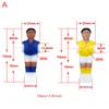 4st Tabell fotbollsmaskin för dockor Rod Soccer Table Football Man Soccer Player Reserve Parts for Table Football