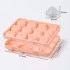 Baking Moulds Rose And Diamonds Silicone Ice Making Mould With Removable Lids Easy To Clean For Mojitos Popsicles Infused Mint