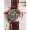 Top Clone Men Sport Watch Panerais Luminor Automatische beweging Bewegings Watch Special Edition Series Hoogste Versie Zwitserse maat 47mm PAM00507 Brandontwerpers