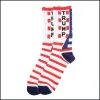 Party Favor Trump 2024 Socks Make America Again Stockings For Adts Women Men Cotton Sports Drop Delivery Home Garden Festive Supplies CPA4616 0402
