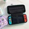 Väskor Fashion Zipper Storage Bag för Nintendo Switch Game Console Travel Carrying Handbag Cover Cute Kawaii NS Joncon Protective Case