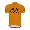 Ställer in New Cycling Jersey Short Sleeve Downhill Men Jersey Mountain Bike Tshirt Mtb Maillot Bicycle Shirt Uniform Cykelkläder