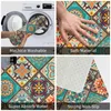 Teppiche böhmisch ethnisch klassische traditionelle Mustertürmatte Eingang Vintage wasserdichte Küchenteppichteppiche Floormat Home Dekoration