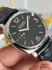 Zegarki mechaniczne luksusowe zegarek Nowe 1940 PAM 00512 Manual męski zegarek 42 mm Wodoodporny pełny stal ze stali nierdzewnej Wysoka jakość