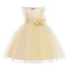 Kinderen Verjaardag Prinses Jurk Voor Meisjes Kinderen Kostuum Bloem Tule Formele Bruidsmeisjekleding Meisje Party Wedding Prom Gown 240321