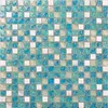 Azul gelo crack cristal vidro mosaico fundo parede sala de estar cozinha sala de jantar banheiro piscina telha