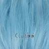 Wigs Grimmjow Jeagerjaques Wigs Cosplay Short Blue Synthetic Hair Anime Cosplay Wigs High Temperature Fiber