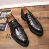 Dress Shoes Men's Spring 2024 British Style Business Formal Casual Leather Wedding Bridegroom Fashion Youth