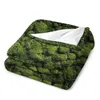 Blankets Moss Pattern: Natural Freshness Throw Blanket Soft Big Weighted