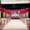 Party Decoration Wedding Aisle Walkway Flower Road Lead DIY Decor Luxury Props Centerpieces Table Vase Holder Ornament