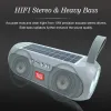 Altoparlanti Wireless TG182 Music Box stereo Caring Solar BluetoothComptible Speaker Outdoor Boombbox Altoparlante Aux FM AUX FM RADIO