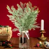 Fiori decorativi 40 pezzi rami artificiali finti spray steli accessori fai da te per Natale da appendere al soffitto