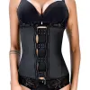 BELE XXS6XL Corset Body Shaper Latex Midje Trainer Cincher dragkedja underbust Viktförlust Slimming Formey Hourglass Belt Women Plus Plus