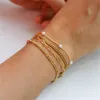 14k ouro enchido figaro corrente pulseira artesanal pérola jóias boho encantos pulseiras dama de honra presente vintage tornozeleiras para mulher 240319