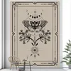 Tapisseries scène décor à la maison Art tapisserie Hippie bohème tapis de Yoga canapé couverture feuilles