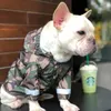 Hondenkleding Waterdichte Camouflage Huisdier Regenjas Winddichte Regenkleding Voor Puppy (Groen Maat M)
