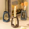 Candle Holders Ceramic Creative Candlestick Home Decoration Cup High Beauty Soft Frosted
