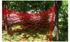 Obozowe meble na zewnątrz Camping Przenośne hamaki wygodne wiszące nylonowe lina