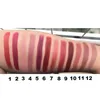 12st Double Ended Matte Lipstick Långvarig Wate -Proof Lipstick Wholesale Sexig Röda läppar Liner Pencil Makeup Cosmetics 240323