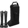 Förvaringspåsar Portable Boot Dust Proof Protection Shoes Organizer Zipper Tall Boots med handtag på väskan och resetillbehör