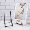 1PC Plate Display Stand Picture Placa de metal Stands Stands Display Pictures Faça foto Photo de placa decorativa prato de mesa de mesa de mesa