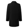 Abiti da donna Giacca da donna elegante di media lunghezza Cardigan monopetto Blazer da lavoro formale a maniche lunghe slim fit leggero