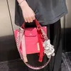 Shoulder Bag Brand Women's Longxiang Bag Replay Ribbon Floater Handbag Nylon Crossbody