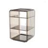 Porte-tasses Transparent anti-poussière, rangement de cuisine, armoire de table de luxe, salon, bureau, verre de grande capacité