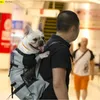Переноска для собак Doug Pet, сумка на голову путешественника, вентиляция и дышащий моющийся велосипедный рюкзак для покупок на открытом воздухе