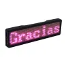 Bluetooth LED Name Badge DIY Programmable Scrolling Message Board Mini LED Display HD Text Digits Pattern Display