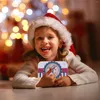 Speicherflaschen 6pcs Frohe Weihnachten Blechkasten Candy Tinplate Hülle Geschenkorganisator Halter
