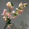 Fleurs décoratives fleurs de cerisier artificielles longue branche florale décor à la maison décoration de mariage de noël