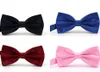 Solid Colors Adult Wedding Bow Tie Trumpet Bow Ties For Weddings Fashion Man And Women Neckties Mens Bow Ties Leisure Neckwear Bow2923622