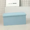 Household Cotton and Linen Storage Box Cloth Art Shoe Changing Stool Sorting Daily 240319