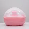 Lagerung Flaschen Hohe Qualität Baby Weiches Gesicht Körper Kosmetische Puder Puff Talkum Schwamm Box Fall Container 1PCS Großhandel