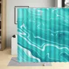 Shower Curtains Abstract Striped Ink Painting Liquid Marble Texture Pattern Bathroom Decor Curtain Waterproof Cloth With Hooks